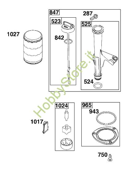 J - GRUPPO LUBRIFICAZIONE B&S - 40 €¦ 40R577-0002-H1 brand Stihl